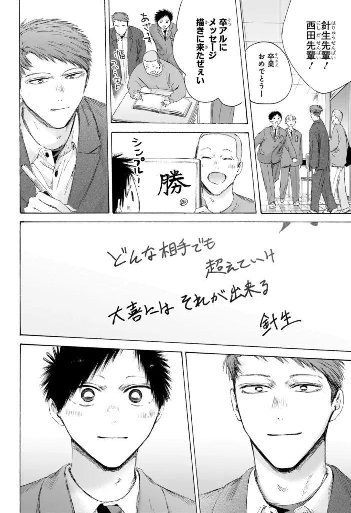 アオのハコ raw ( Blue box Raw ) 第250話